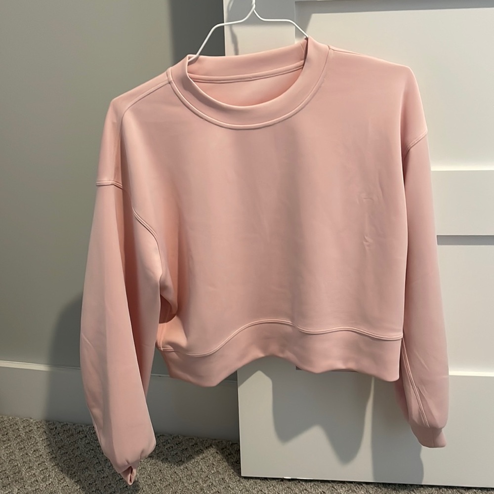 Lululemon Perfectly Oversized Cropped Crew *Softstream